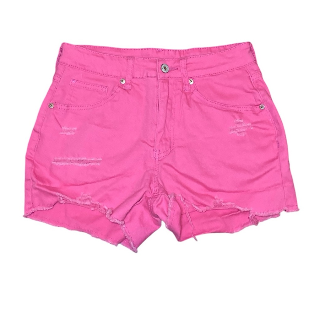 Hot pink shorts